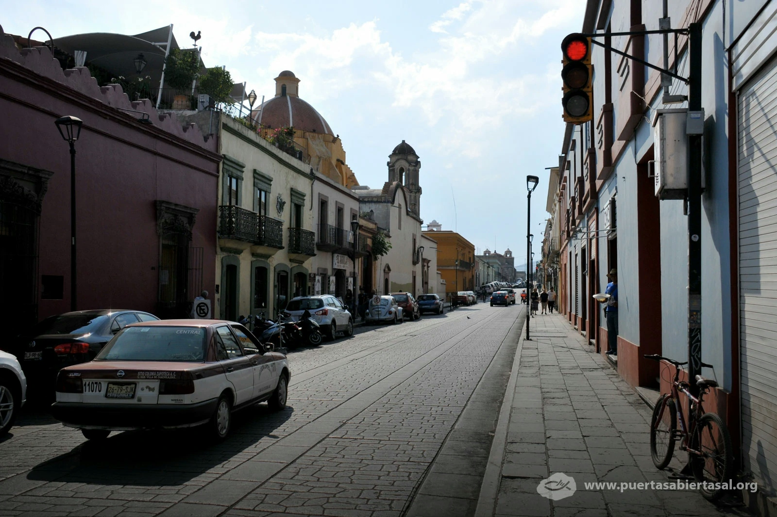 Calle en la región sur de México, en donde se conocen más casos de persecución