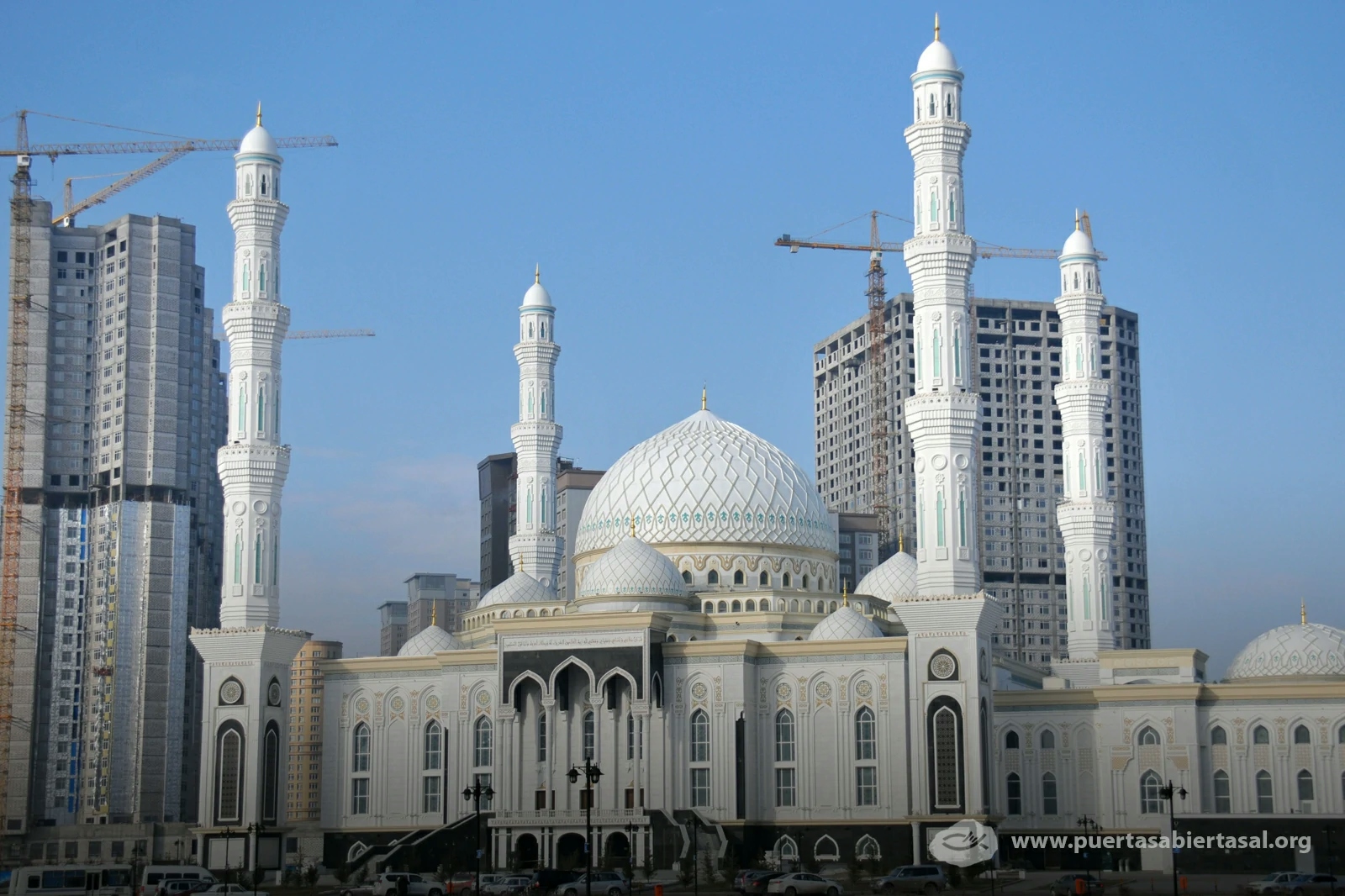 Mezquita en Kazajistán