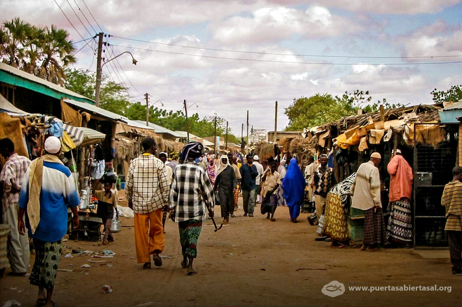 Escena cotidiana en la capital somalí