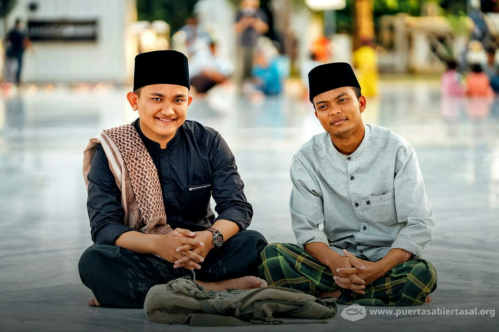 Jóvenes musulmanes de Indonesia